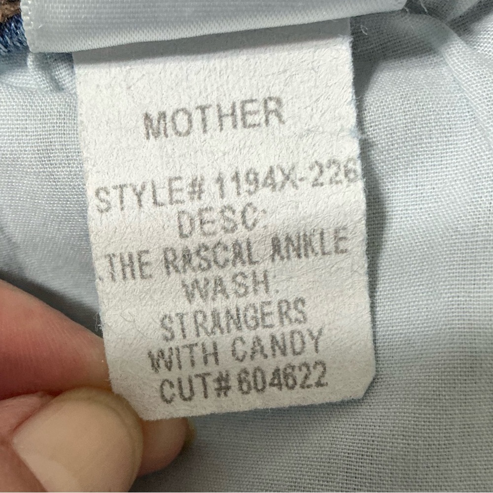 MOTHER The Rascal Ankle in Strangers with Candy size 27 - Picture 11 of 12